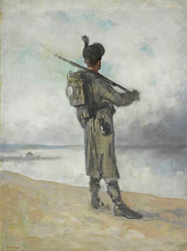 Danube guard by Nicolae Grigorescu